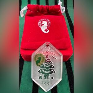 WATERFORD Crystal Holiday Ornament - The Songs of Christmas